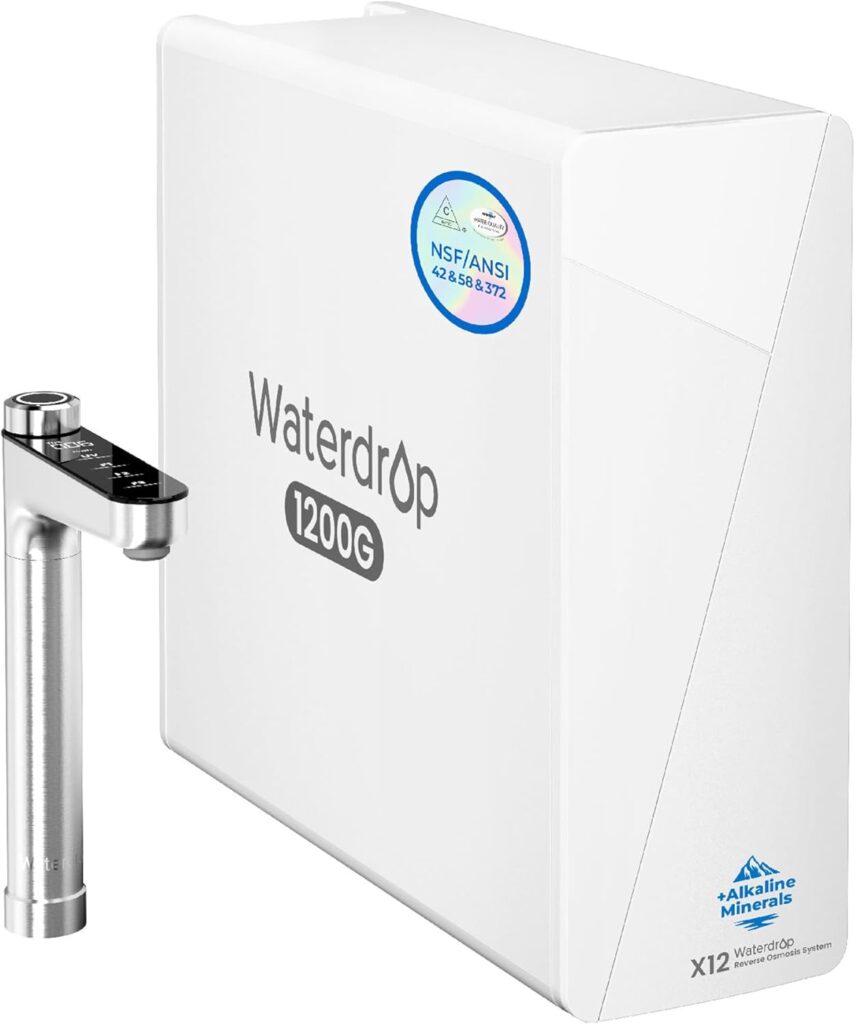 Waterdrop X12-Alkaline Mineral pH+ Reverse Osmosis System